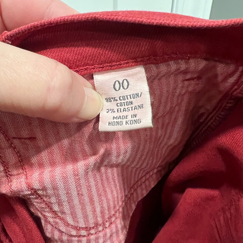Low rise, Abercrombie skinny red jeans - Picture 7 of 8